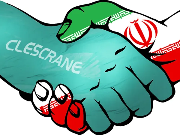 CLESCRANE defeated Bulgarian competitors and successfully won the Iranian 16-ton eot crane order